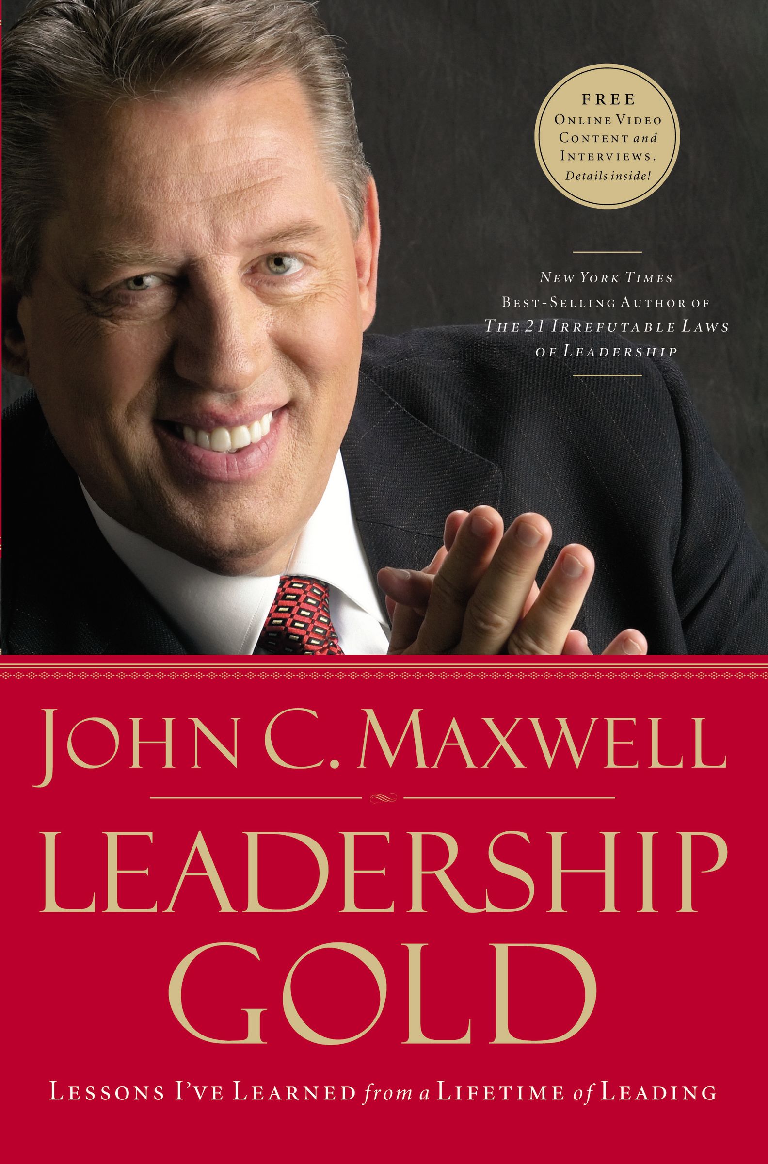 Leadership Gold Jacketed Hardback Book By John C Maxwell (Hardback)