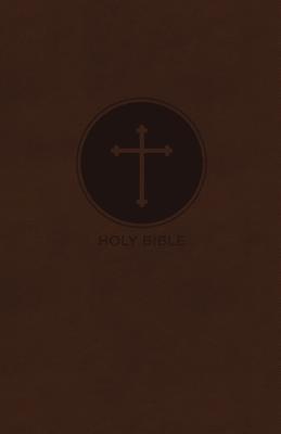 KJV Reference Bible Giant Print Imitation Leather Brown Red Lette