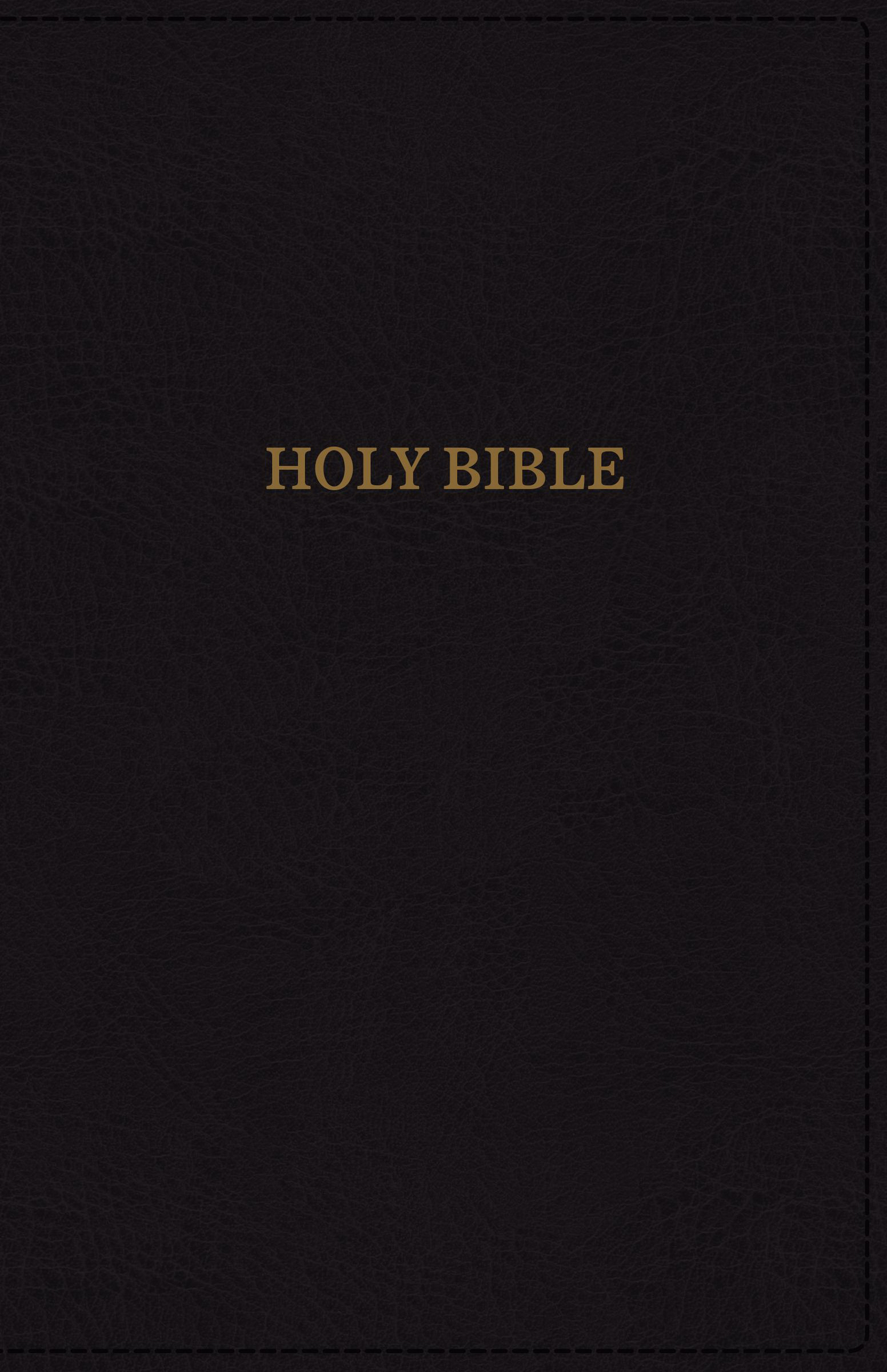 KJV Deluxe Reference Bible Super Giant Print Imitation Leather Bla