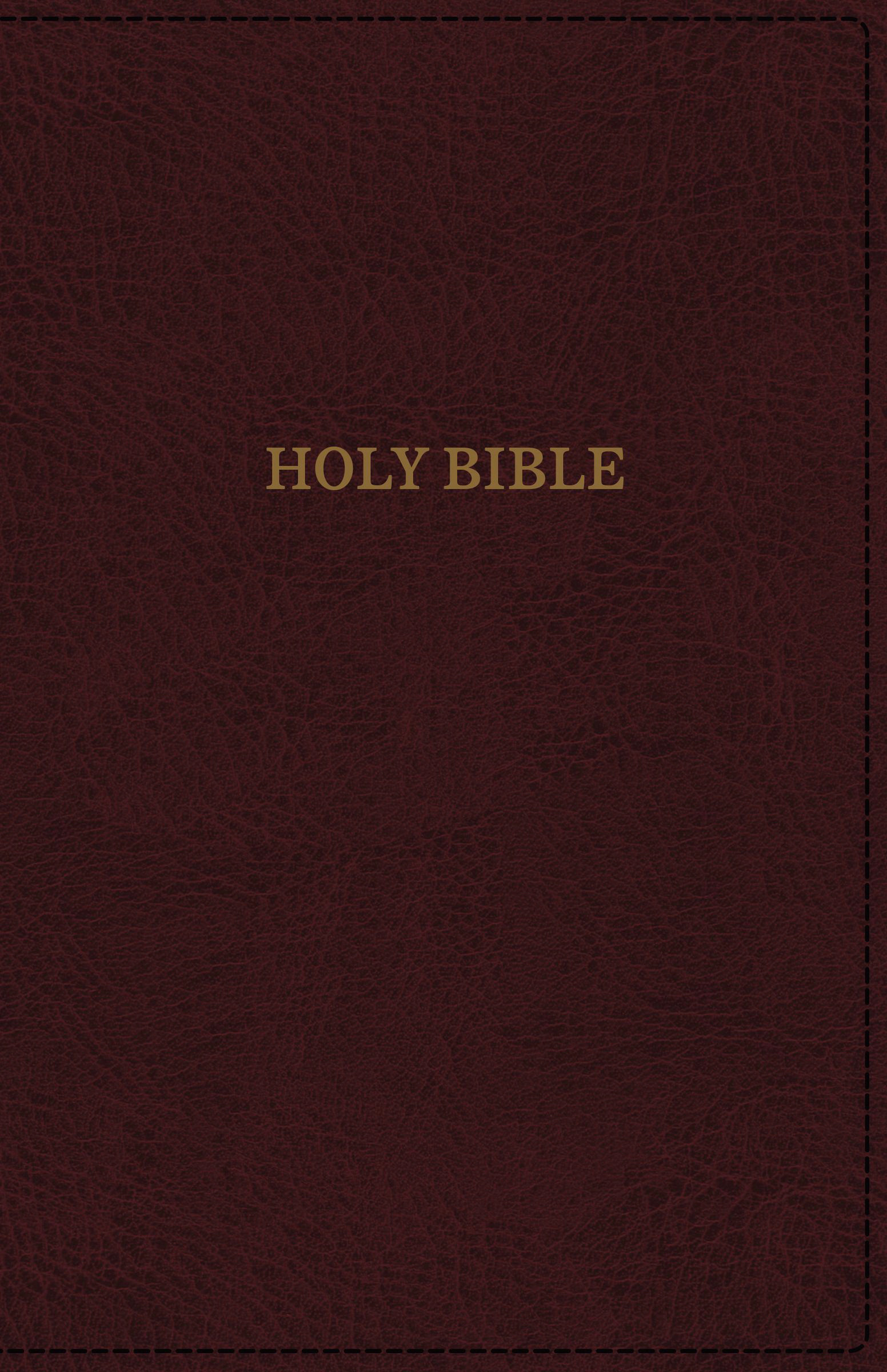 KJV Deluxe Reference Bible Super Giant Print Imitation Leather Bur