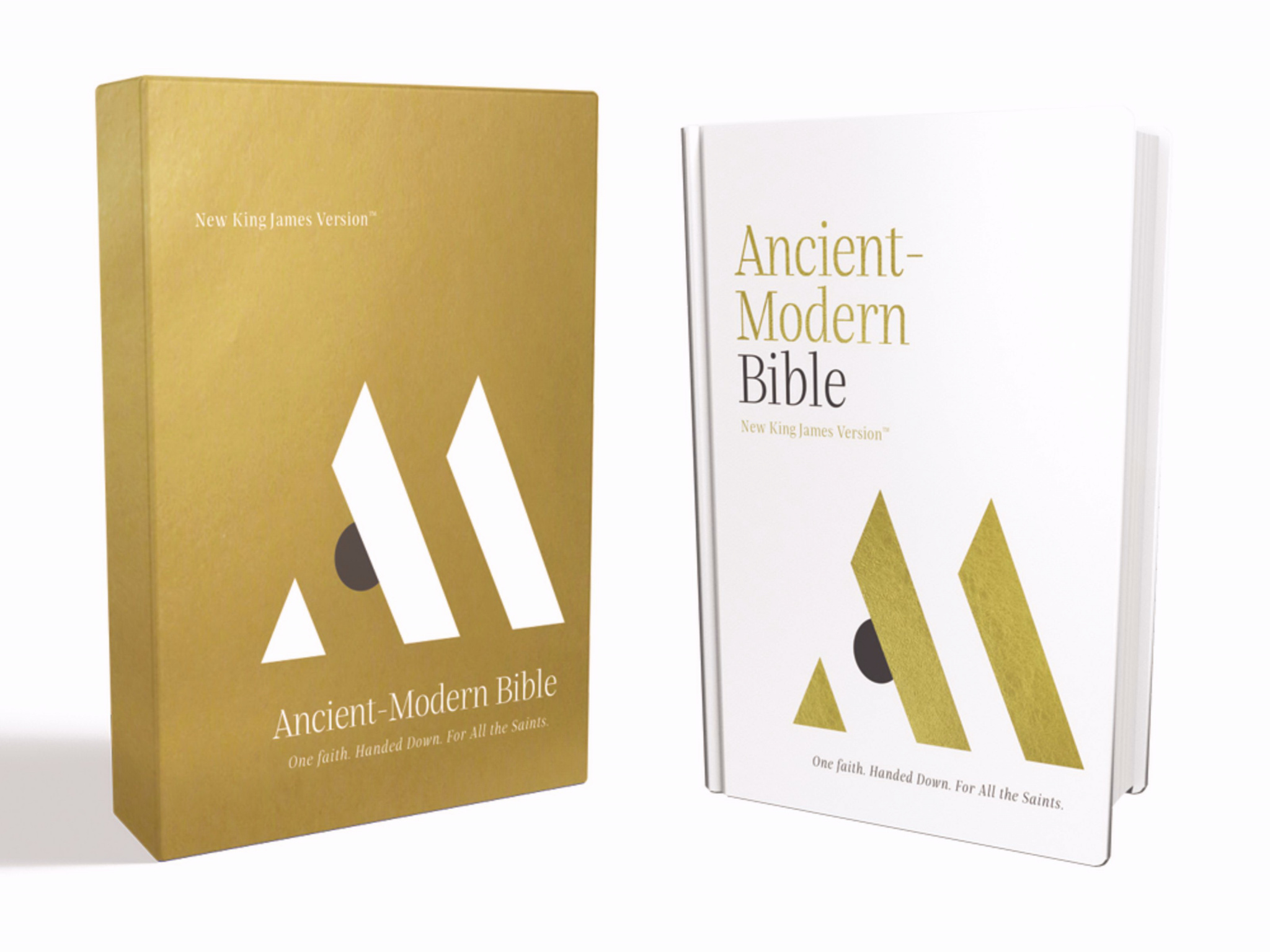 NKJV Ancient-Modern Bible Hardcover Comfort Print By Thomas Nelson