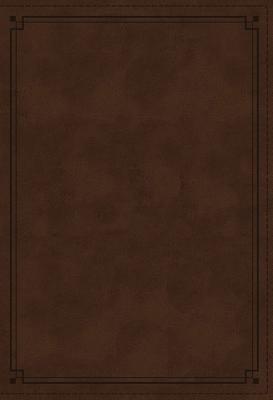 NKJV Study Bible Leathersoft Brown Red Letter Edition Comfort Prin