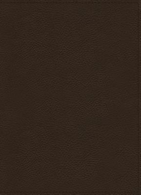 NKJV Wiersbe Study Bible Genuine Leather Brown Red Letter Comfort