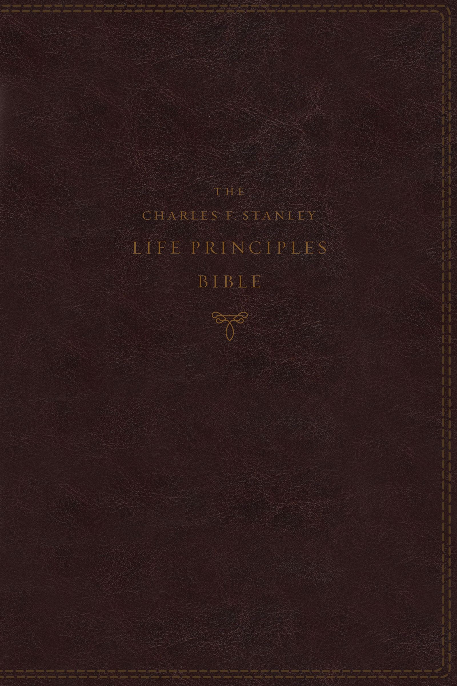 KJV Charles F Stanley Life Principles Bible 2nd Edition Leathersof