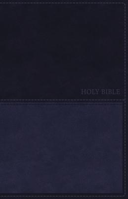 KJV Holy Bible Value Thinline Blue Leathersoft Red Letter Comfort