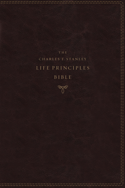 NASB, Charles F. Stanley Life Principles Bible, 2nd Edition ...