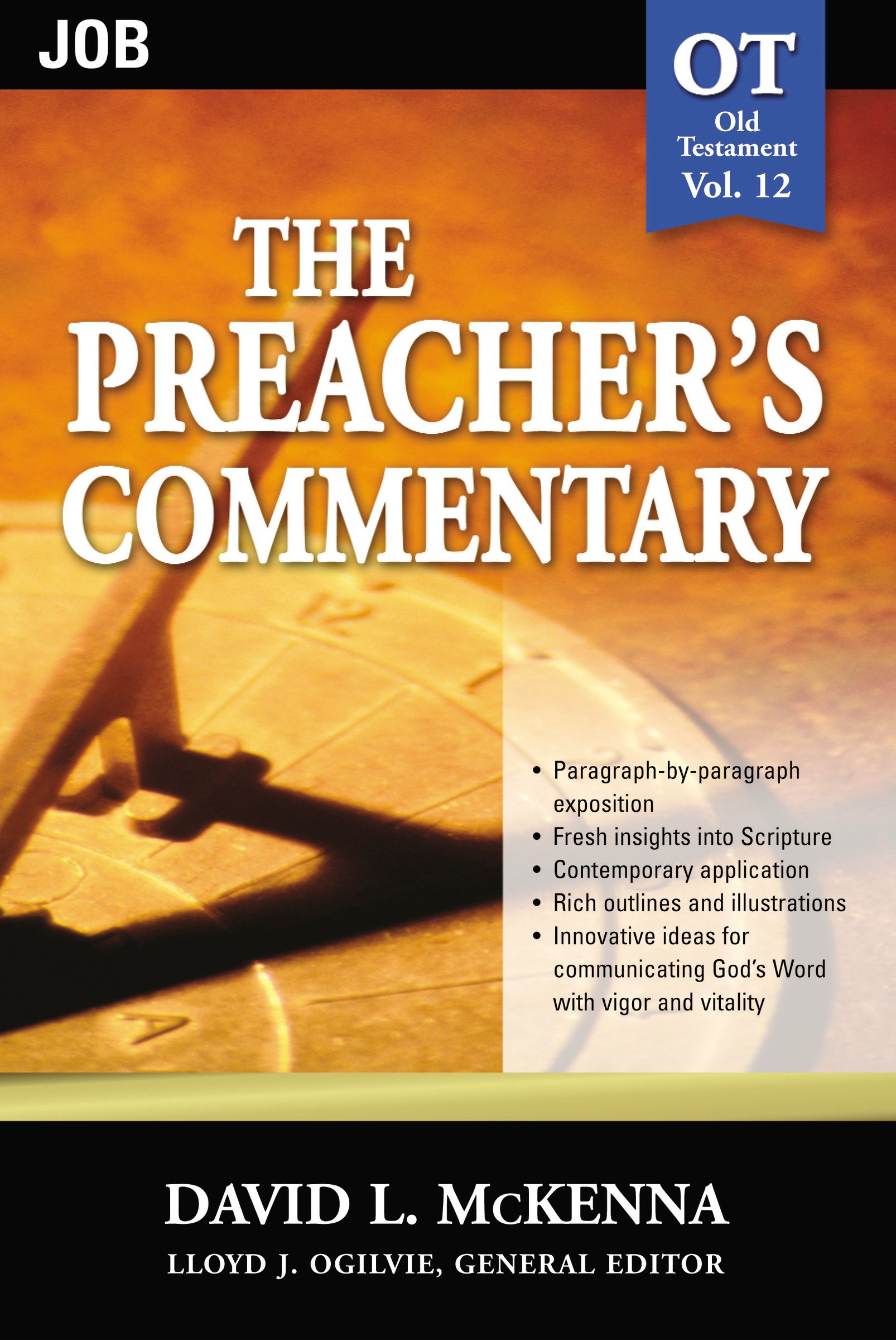 Job Vol 12 Preacher's Commentary By David L Mc Kenna (Paperback)