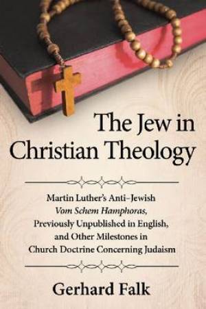 The Jew in Christian Theology By Gerhard Falk (Paperback)