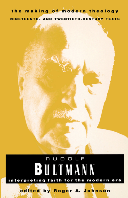 Rudolf Bultmann By Bultmann Rudolf Karl Johnson Roger (Paperback)