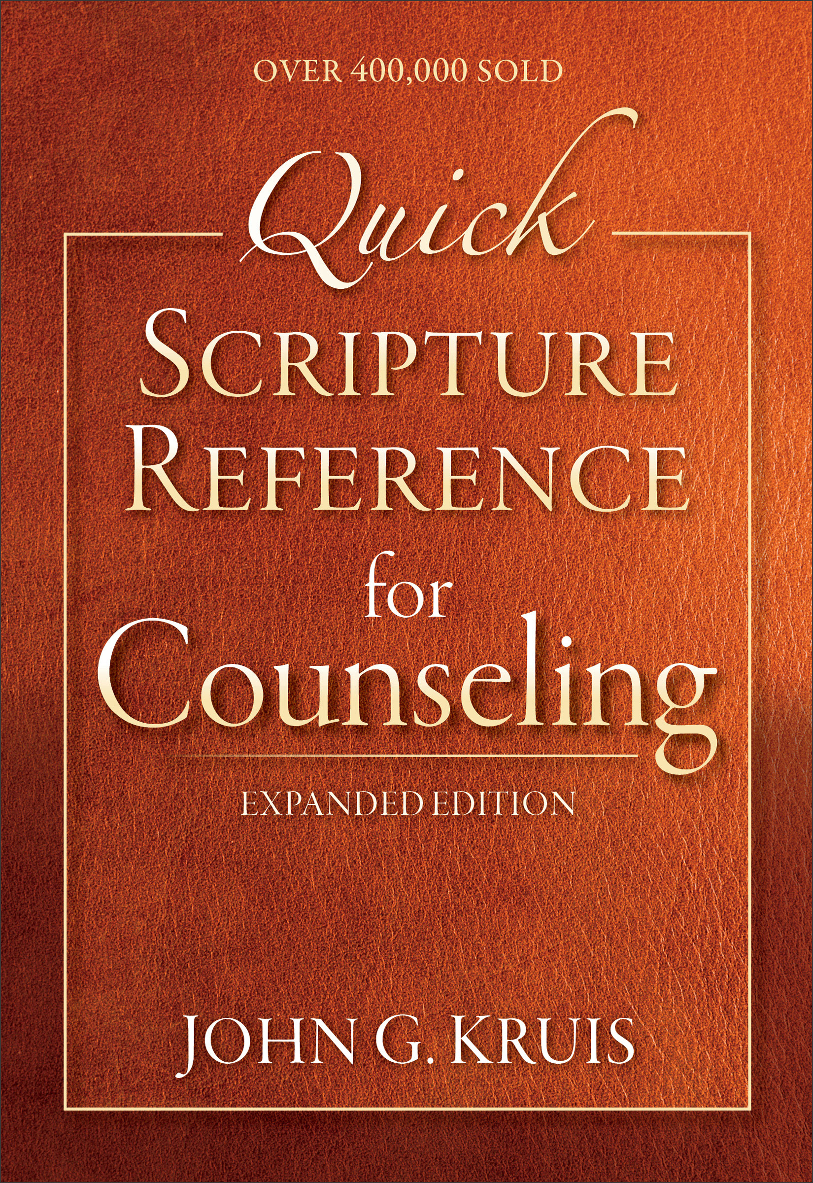 Quick Scripture Reference for Counseling By Kruis John (Paperback)