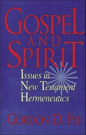 Gospel And Spirit By Gordon D Fee (Paperback) 9780801046223