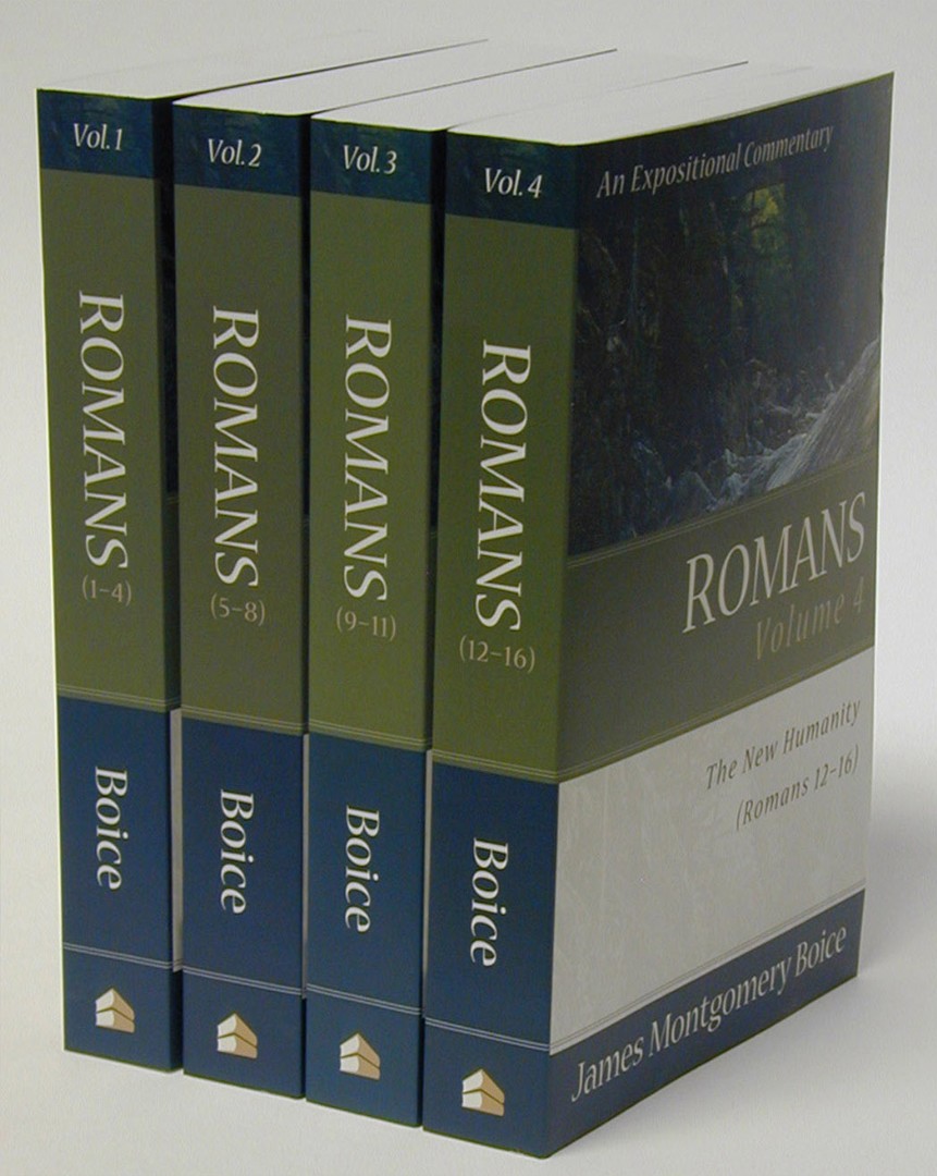 Romans 4 Vols Boice Commentary Series By James Montgomery Boice