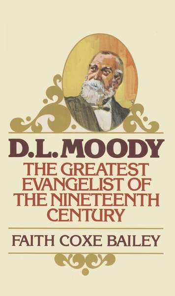 D L Moody By Faith C Bailey (Paperback) 9780802400390