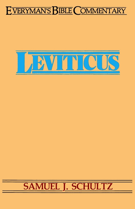 Leviticus Everyman's Bible Commentary By Samuel Schultz (Paperback)