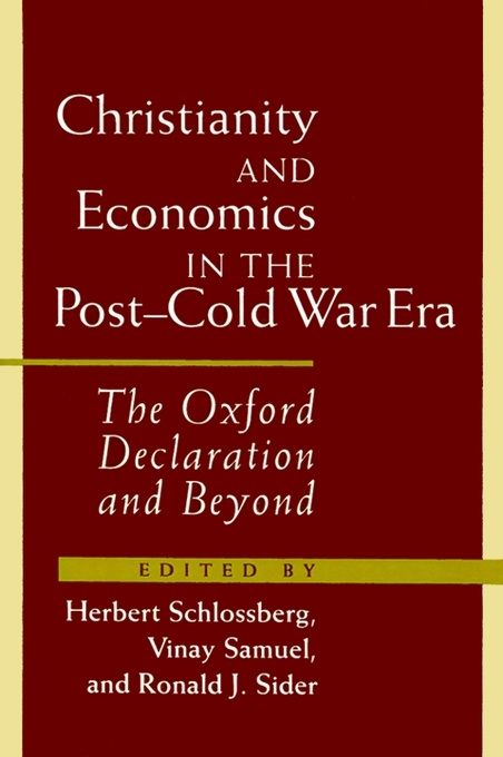 Christianity and Economics in the Post-Cold War Era (Paperback)