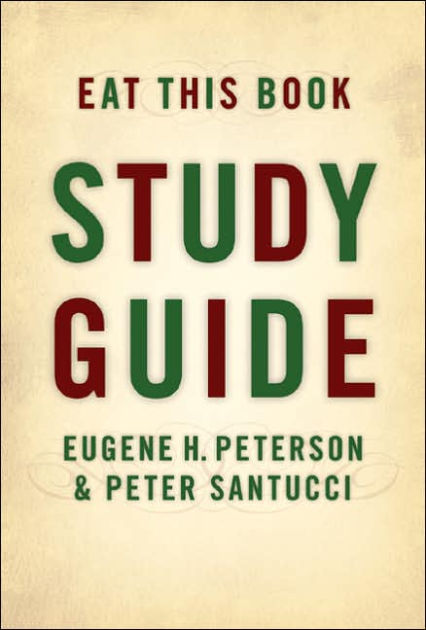 Eat This Book Study Guide By Eugene Peterson (Paperback) 9780802832634