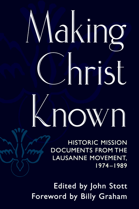 Making Christ Known By Stott John (Paperback) 9780802843159