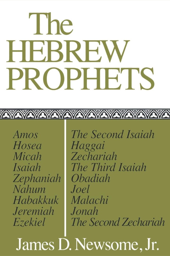 Hebrew Prophets By James D Newsome (Paperback) 9780804201131