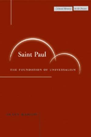 Saint Paul By Alain Badiou (Paperback) 9780804744713