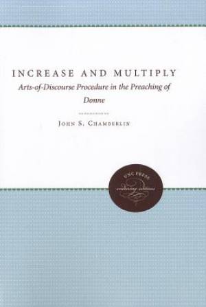 Increase and Multiply By John S Chamberlain (Paperback) 9780807879863