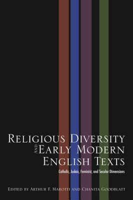 Religious Diversity and Early Modern English Texts Catholic Judaic