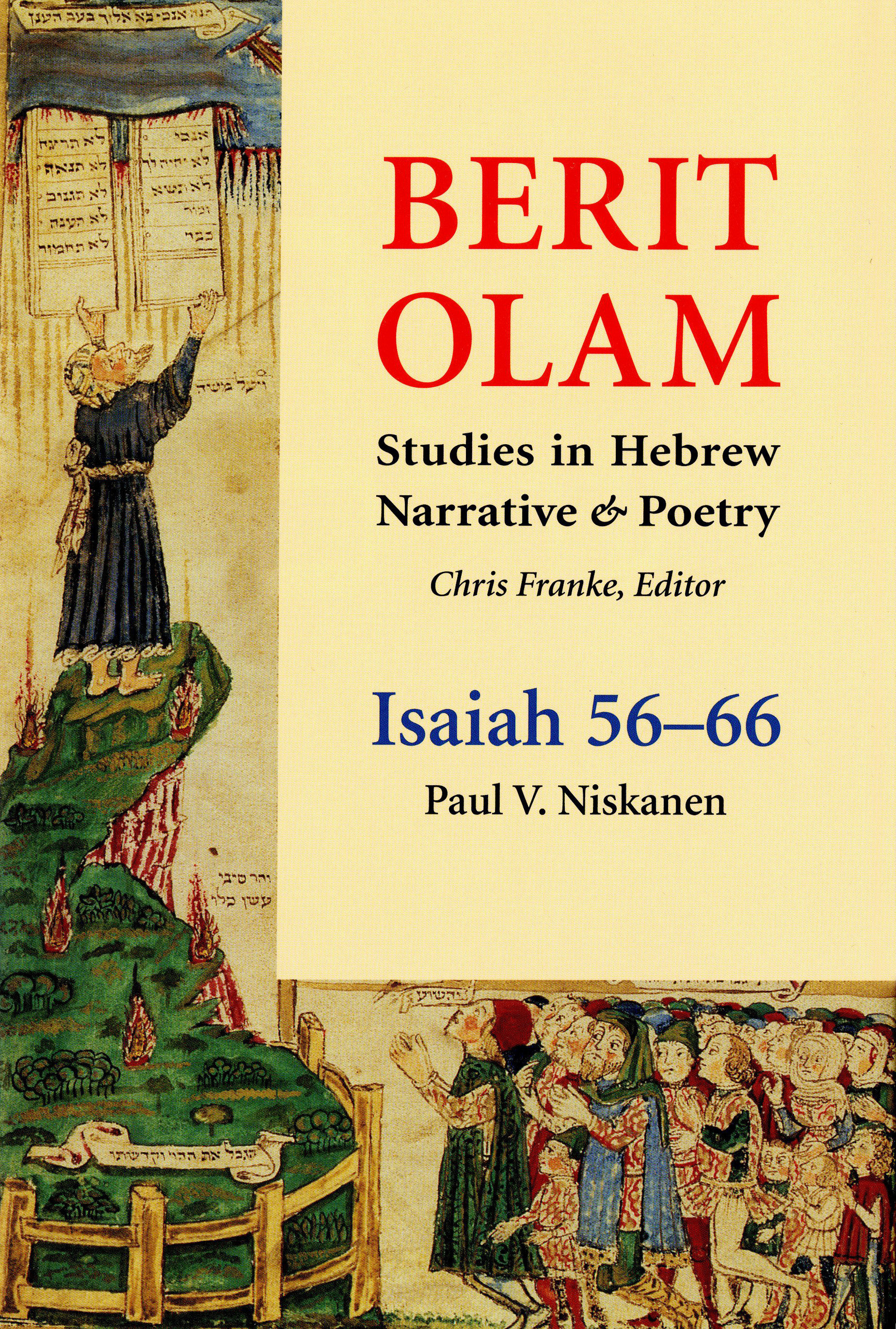 Berit Olam Isaiah 56-66 By G J Polan Paul V Niskanen (Hardback)