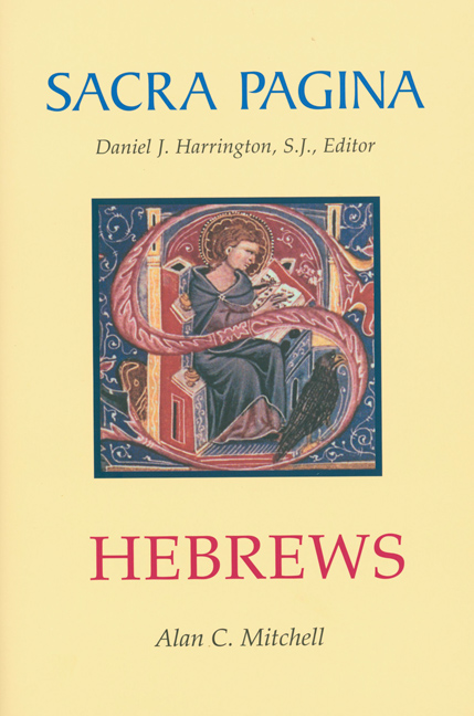 Hebrews Sacra Pagina By Alan C Mitchell (Hardback) 9780814658154