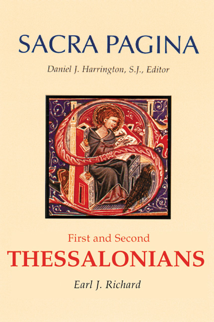 1 & 2 Thessalonians Sacra Pagina By Earl J Richard (Paperback)