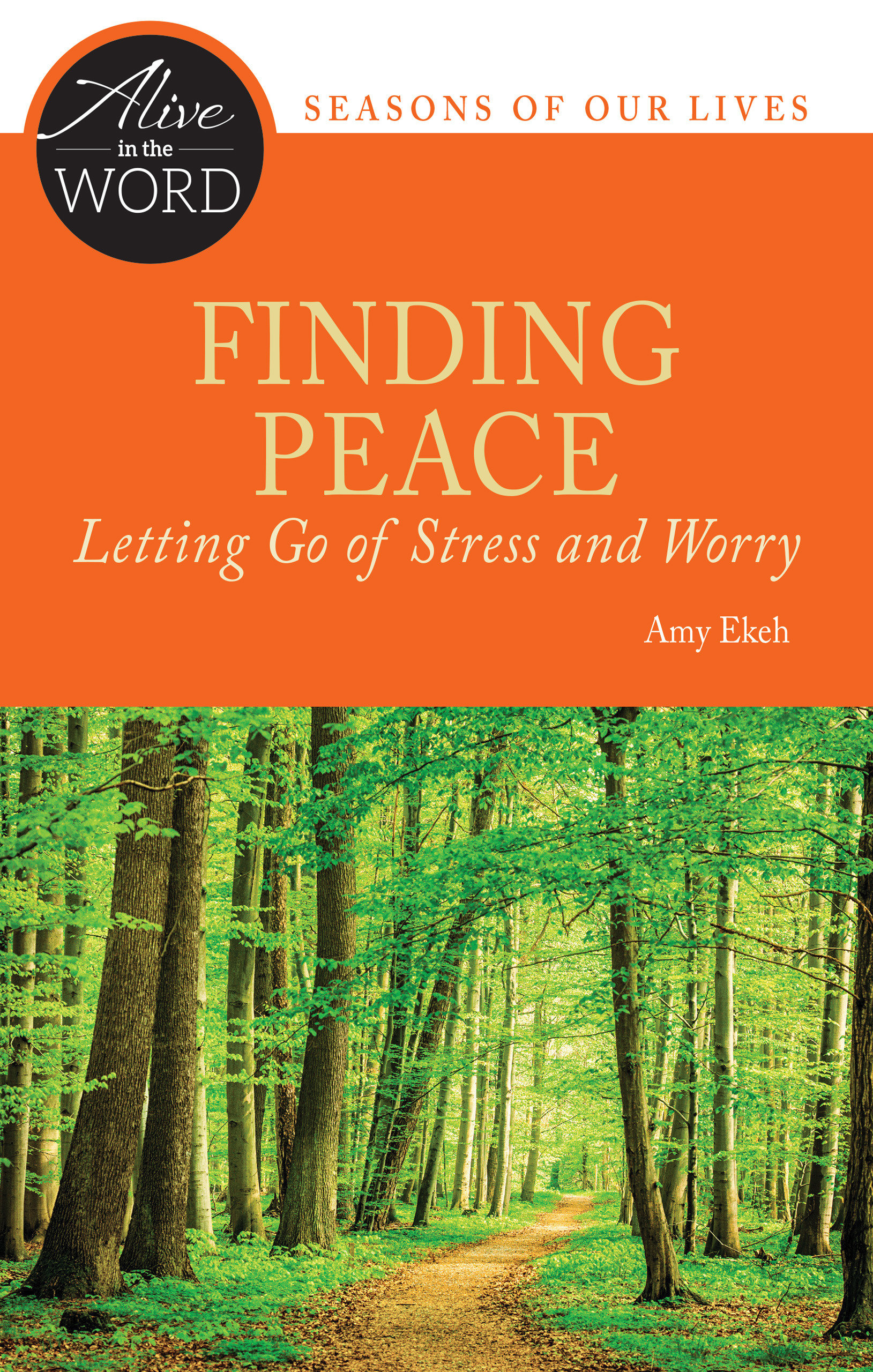 Finding Peace Letting Go of Stress and Worry By Amy Ekeh (Paperback)