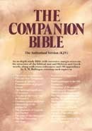 KJV Companion Bible Burgundy Bonded Leather By E W Bulling (Leather)