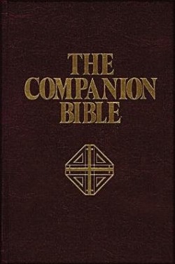 KJV Companion Bible Burgundy Hardback By E W Bulling (Hardback)