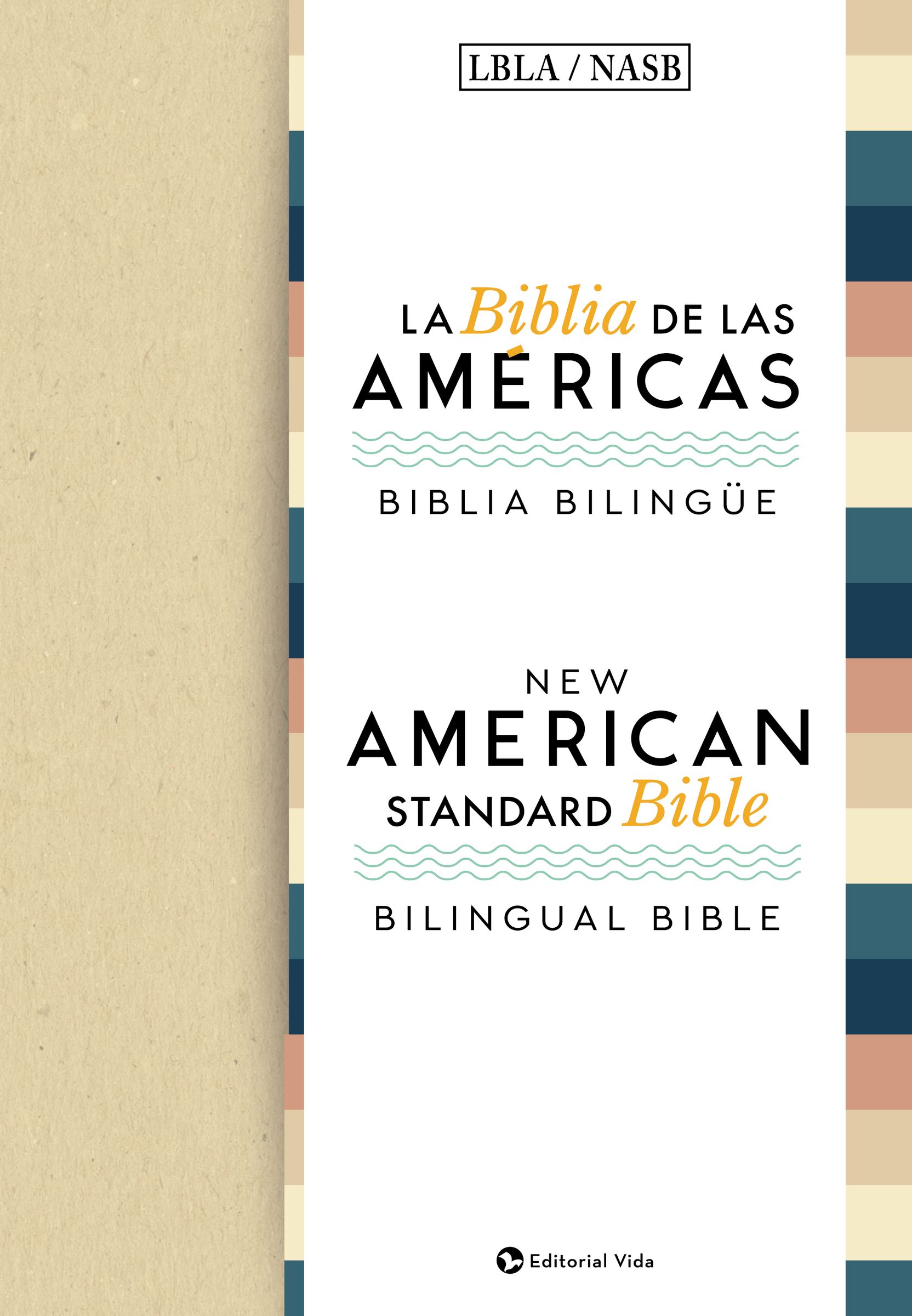 NASB LBLA Bilingual Bible Hardcover NASB LBLA Biblia Biling e T