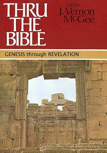 Thru The Bible 5 Volume Set Genesis By J Vernon Mcgee (Paperback)