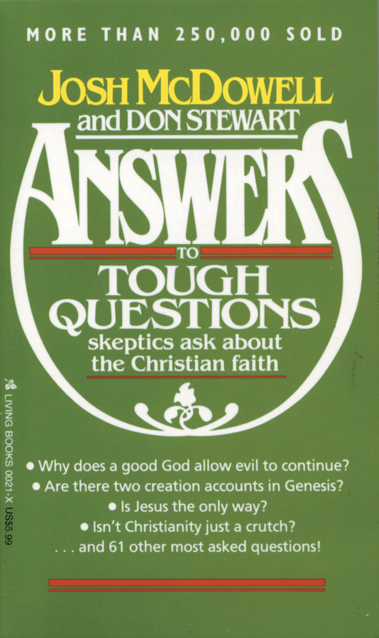 Answers 65 Most Asked Questions By Don Stewart Josh Mc Dowell