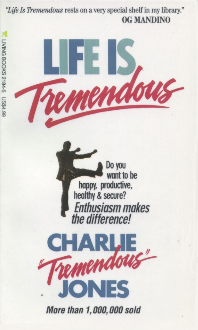 Life Is Tremendous By Charles E Jones (Paperback) 9780842321846