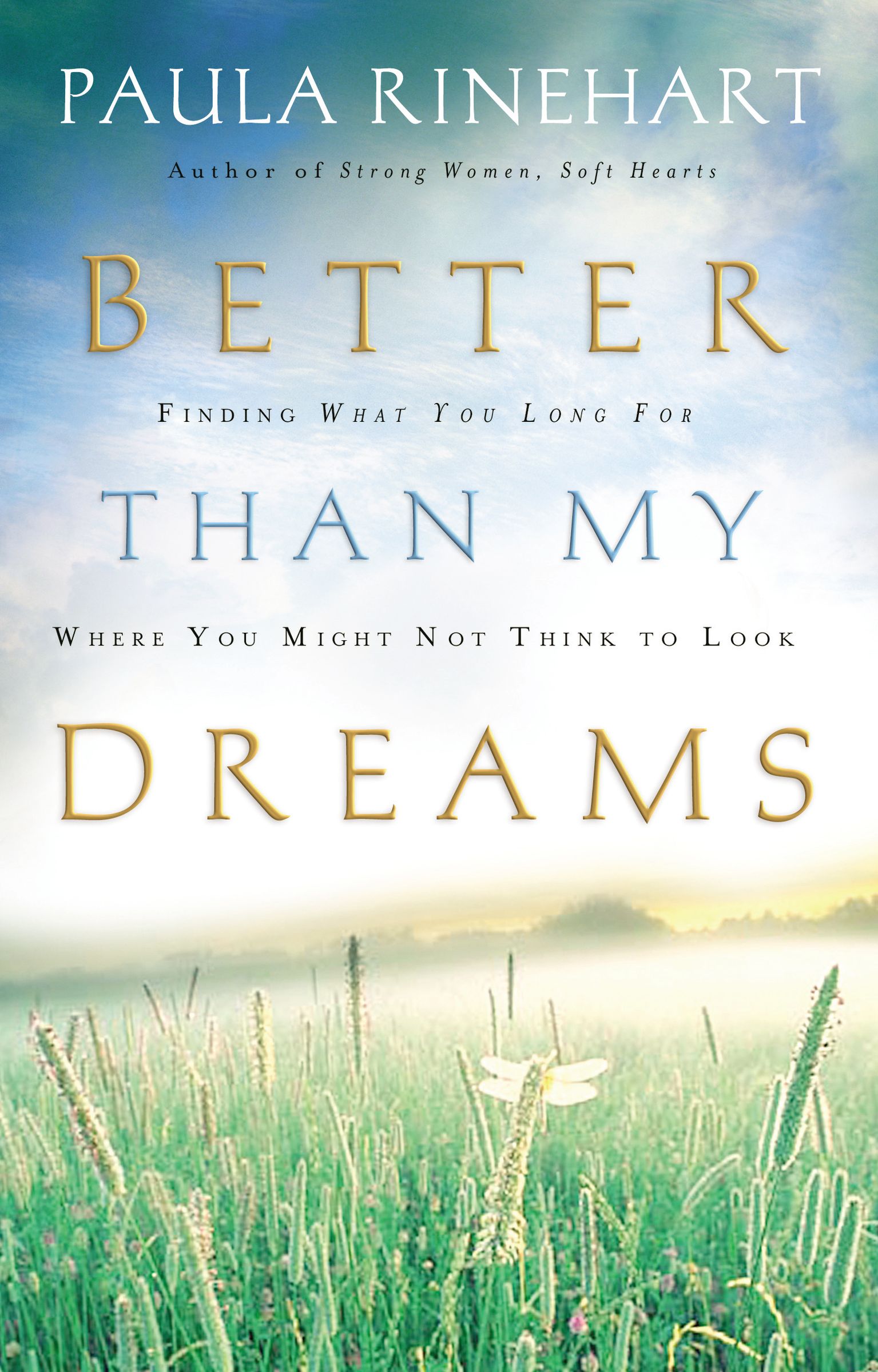 Better Than My Dreams By Paula Rinehart (Paperback) 9780849918674