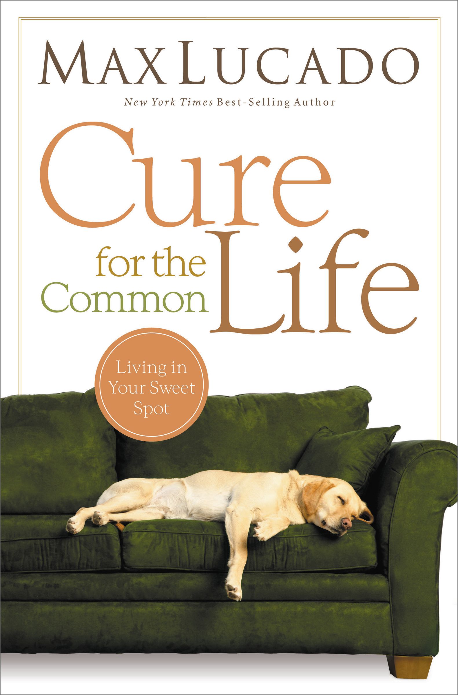 Cure For The Common Life Paperback Book By Max Lucado (Paperback)