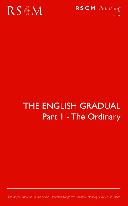 The English Gradual Part 1-The Ordinary By Burgess Francis (Paperback)