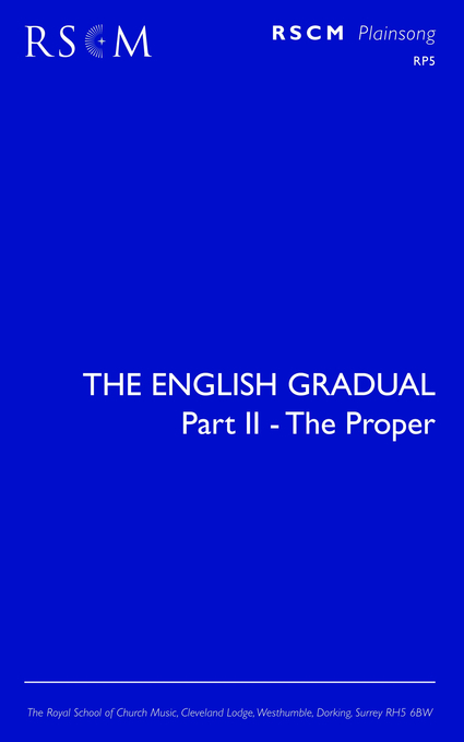 The English Gradual Part 2 - The Proper By Burgess Francis (Paperback)