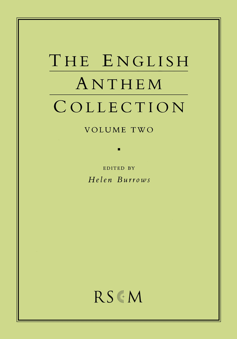 English Anthem Collection Volume Two By Burrows Helen (Paperback)