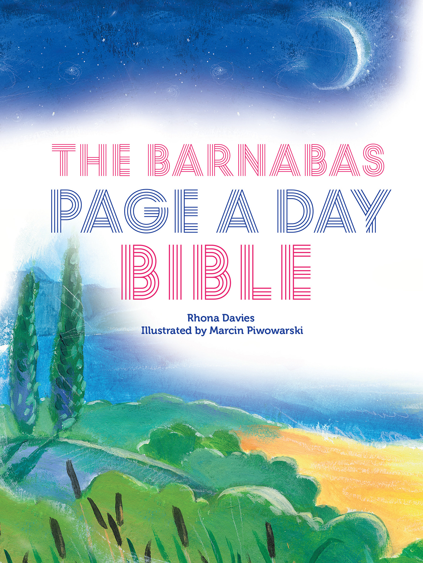 The Barnabas Page A Day Bible By Rhona Davies (Paperback)