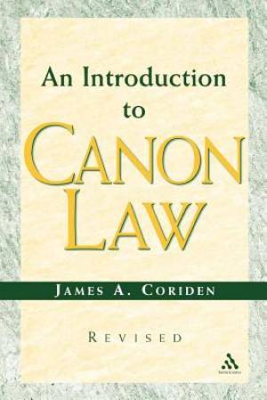 An Introduction to Canon Law By James A Coriden (Paperback)