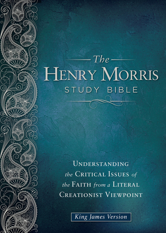 KJV Henry Morris Study Bible Hardback Black wiith Jacket (Hardback)