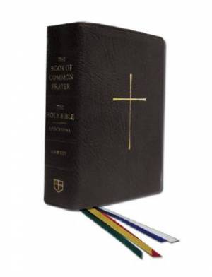 NRSV Bible and the Book Of Common Prayer Black Bonded Leather with