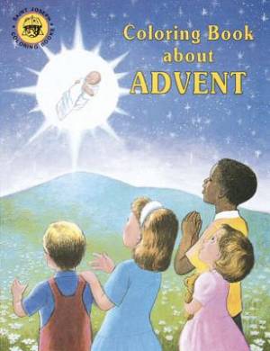 Coloring Book About Advent By Catholic Book Pub (Paperback)