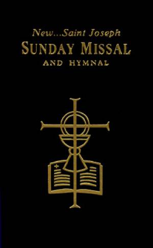 Saint Joseph Sunday Missal Black By Catholic Book Pub (Hardback)