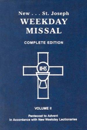 Saint Joseph Weekday Missal 2 By Catholic Book Pub (Imitation Leather)