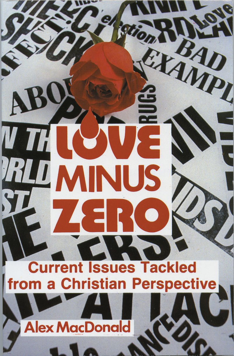 Love Minus Zero By Alex Mac Donald (Paperback) 9780906731925