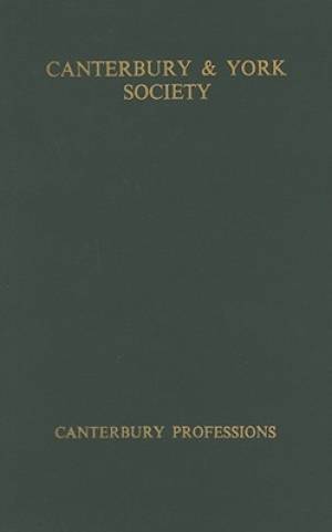 Canterbury Professions By Michael Richter (Hardback) 9780907239451