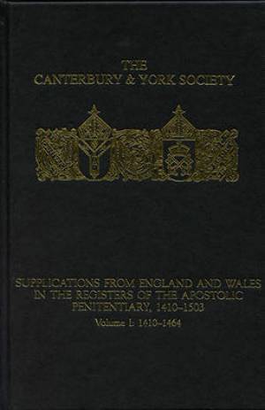 Supplications from England and Wales in the Registers of the Apostolic